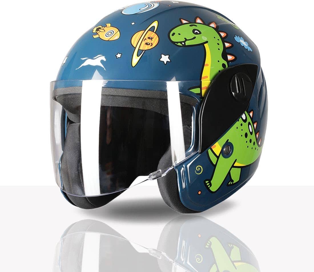 TVS Moto Jr. Kids Helmet – Lightweight ISI Certified ABS Helmet for Boys & Girls product image